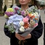Изысканный букет с розой «Весна для неё»