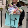 Изысканный букет с розой «Весна для неё»