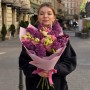 Букет с эустомой «Сладкий аромат весны»