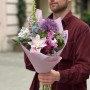 Delicate bouquet in lavender tones «Blackberry Delight»