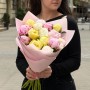 Bouquet of 15 Peonies «Citrine Tart»