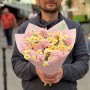 Весняний ароматний букет з гіацинтами та нарцисами «Радість пробудження»