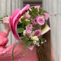 Sweet fragrant bouquet in pink shades «Enchanted Fairy»