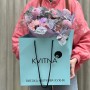 Delicate bouquet in pastel lilac tones «Lavender Aroma»