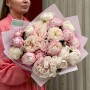 Mix of 21 delicate peonies «Clouds of Pleasure»