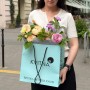 Нежный букет в садовом стиле с пионовидной розой Peony Kiss «Поцелуй для Елены»
