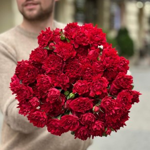 Hashtag Treasure Spray Peony Rose