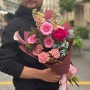 Picturesque bouquet in rich hues «The Mystery of Avalon»
