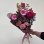Picturesque bouquet in rich hues «The Mystery of Avalon»