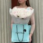 15 ніжних півоній сорту Gardenia у букеті «Пелюстковий зефір»