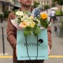 Красочный букет в полевом стиле «Степная сказка»