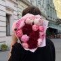 Bouquet of 13 silky peonies «June Etude»
