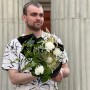 Interesting bouquet with protea «Stylish Compliment»