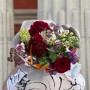 Загадочный букет в насыщенных цветах «Мистическое созвездие»