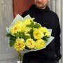 Bouquet of 11 Sonoma Halo peonies «Solar Silk»