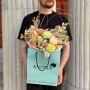 Elegant Bouquet with La Garden Cafe Latte Roses «Coffee in Nice»
