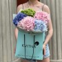 Bouquet of 5 luxurious hydrangeas «Pastel Joy»