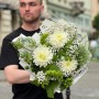 Garden bouquet with dahlias «Moonlight»