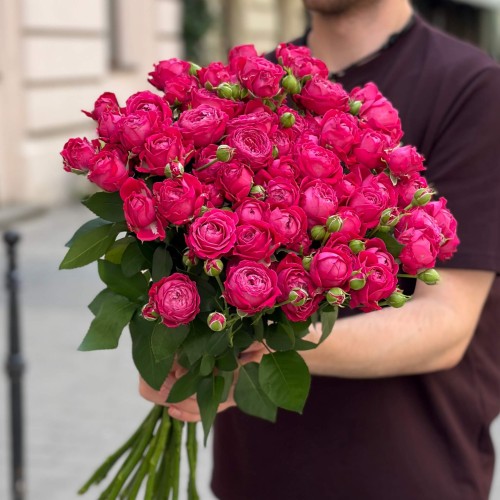 Marvelous Bubbles Spray Peony Rose