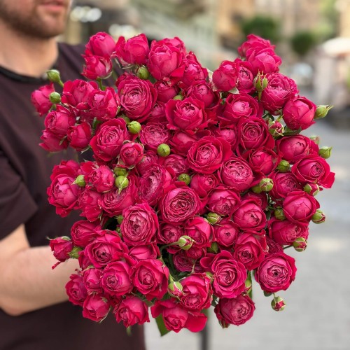 Marvelous Bubbles Spray Peony Rose
