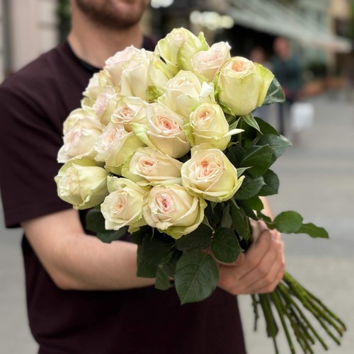 Fragrant White O'Hara Peony Rose