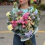 Shimmering Bouquet with Tanacetum «Warm Horizons»