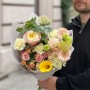 Пудровый нежный букет «Лимонный привкус»
