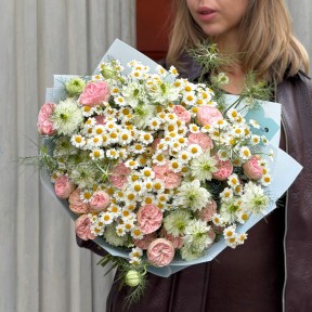 Delicate airy bouquet «Lightness of Feelings»