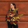 Luxurious bouquet with eremurus «Cosmic Miracle»