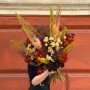 Luxurious bouquet with eremurus «Cosmic Miracle»