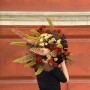 Luxurious bouquet with eremurus «Cosmic Miracle»