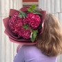 Монобукет із гортензії в теплих тонах «Графський сад»