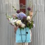 Light airy bouquet with peonies «The Garden of Versailles»