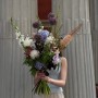 Light airy bouquet with peonies «The Garden of Versailles»