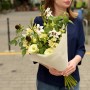 Цікавий букет з рудбекією «Польова заграва»