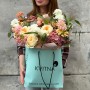 Exquisite bouuet in pastel tones «Venetian Coffee»