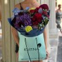 Rich Bouquet with Hydrangea and Scabiosa «Night Whisper»