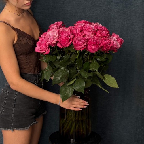 Country Blues Peony Rose