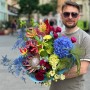 Екстравагантний дизайнерський букет з екзотичною ноткою «Скарби Морії»
