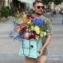 Екстравагантний дизайнерський букет з екзотичною ноткою «Скарби Морії»