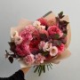 Stylish Strawberry-Toned Bouquet «Mademoiselle’s Kiss»