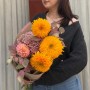 Vibrant Bouquet with Sunflowers «Golden Summer»