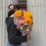 Vibrant Bouquet with Sunflowers «Golden Summer»