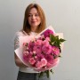 Радісний букет із кущовими діантусами «Цукрова ейфорія»
