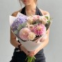 Light Bouquet in Soft Pastel Shades «Lavender Watercolor»