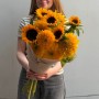 «Sunny Shore» Bouquet with a Mix of 11 Sunflowers