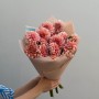 15 жоржин сорту Peaches N' Cream у букеті «Персикове джелато»