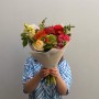 Vibrant Summer Bouquet with Hydrangea «August Confetti»