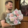 Романтичный пастельный букет «Сладкая свежесть»