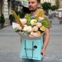 Вишуканий букет у м'яких тонах «Тепла ніжність»